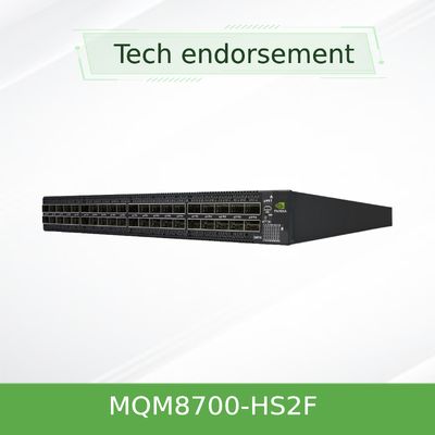 Lo switch di rete Mellanox MQM8700-HS2F accelera le applicazioni HPC e AI