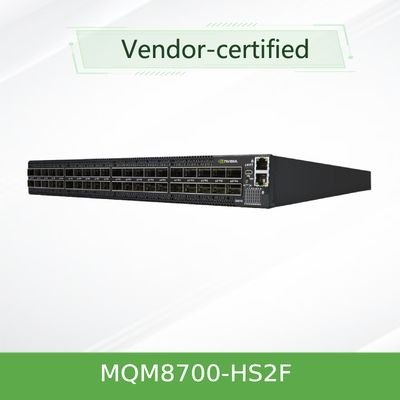 MQM8700-HS2F(920-9B110-00FH-0MD) Switch di rete Mellanox Quantum Hdr Infiniband, 40 porte QSFP56