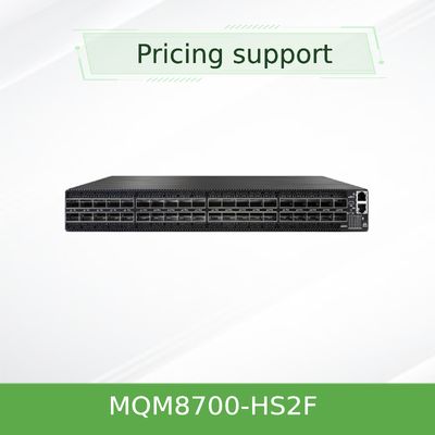 Switch di rete Mellanox Infiniband a 40 porte Non Blocking Managed HDR 200Gb/SMQM8700-HS2F(920-9B110-00FH-0MD)