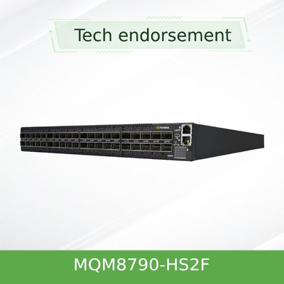 Porto del commutatore di rete di MQM8790-HS2F Mellanox 40 non che blocca HDR diretto 200Gb/S