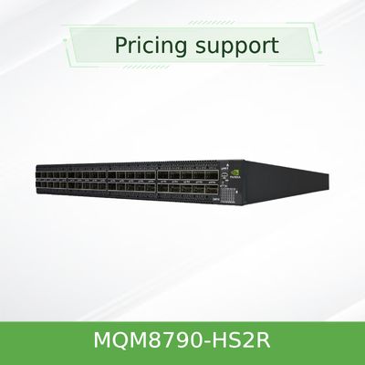 Prestazioni di rete migliorate Switch Mellanox MQM8790-HS2R(920-9B110-00RH-0D0) Quantum Hdr Infiniband Switch 40 porte Qsfp56 Nvidia