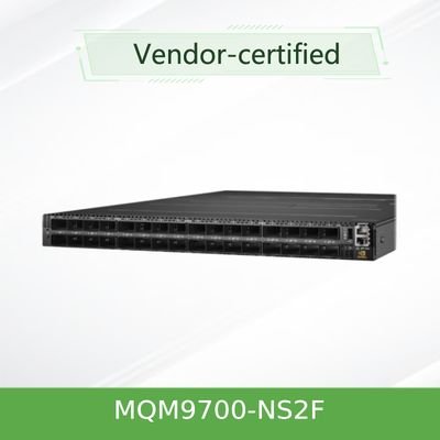 Infiniband MQM9700-NS2F ((920-9B210-00FN-0M0) Mellanox Network Switch 400G 16,8 Tbps per il server