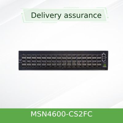 100GbE 2U Open Mellanox Network Switch MSN4600-CS2FC con Cumulus Ethernet