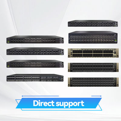 Commutatore MSN3700-VS2FC 200GbE 1U di Linux del cumulo del commutatore di rete aperta di 2 gruppi di alimentazione Mellanox di CA
