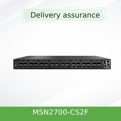 MSN2700-CS2F Mellanox Switch Spectrum basato su 32 porte 100GbE Open Ethernet Platform