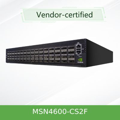 Spectrum-3 ha basato 	Commutatore di rete aperta del commutatore di rete di Mellanox Sn4600c MSN4600 - CS2F con onyx