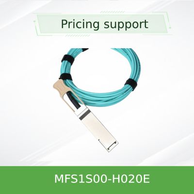 cavo di Ethernet attivo del cavo a fibre ottiche AOC di 20m 200Gb Mellanox MFS1S00-H020E QSFP56