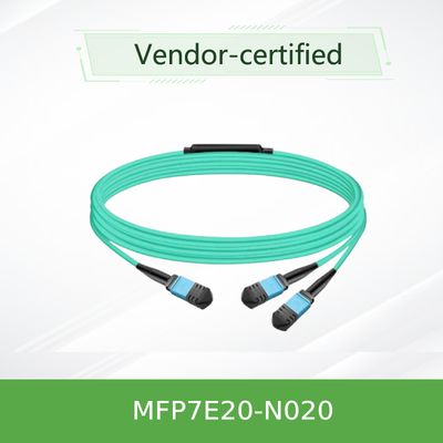 Cavo in fibra ottica splitter multimode Nvidia Mfp7e20-Nxxx Mfp7e20-N020 Mmf, MPO12 APC a 2xmpo12 APC