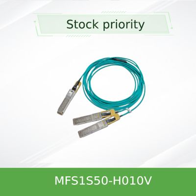 MFS1S50-H010V Mellanox AOC 200Gb/S a 2x100Gb/S IB HDR QSFP56 a 2xQSFP56 10m