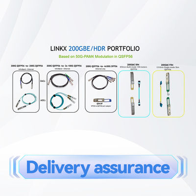 ricetrasmettitore ottico QSFP+ 850nm MMA1B00-B150D MPO SR4 fino a 150m di 40GbE DDMI Mellanox