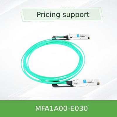 Cable QSFP Mellanox AOC basato su VCSEL MFA1A00-E030 IB EDR fino a 100Gb/S