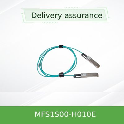 Nvidia Mfs1s00-Hxxxv 200GB/S Qsfp56 Mmf Aoc Mfs1s00-H010e Cavo ottico attivo, fino a 200gbps, Qsfp56 a Qsfp56