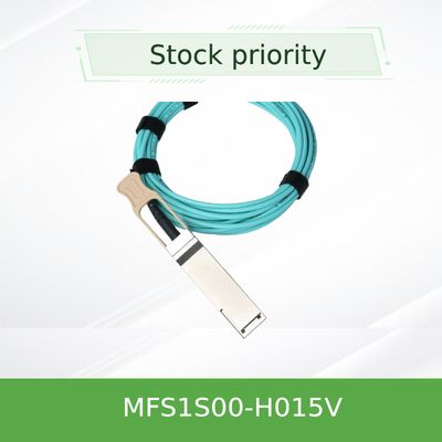 Collegamenti efficienti veloci 100GbE 25GbE di Data Center del cavo a fibre ottiche del cavo MFS1S00-H015V Aoc di Mellanox AOC DAC