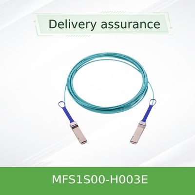 Multi cavo ottico attivo Mellanox MFS1S00-H003E di modo AOC Qsfp+