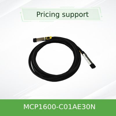 Attaccatura diretta Mellanox DAC Cable MCP1600-C001E30N 100GbE QSFP28 1m