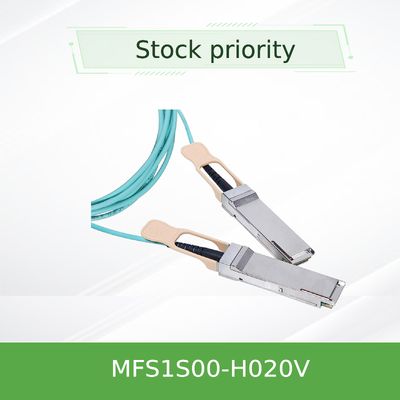 Cable ottico attivo ad alte prestazioni 200G QSFP56 20M-AOC MFS1S00-H020V