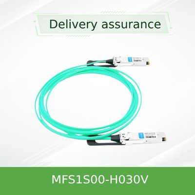 La rete via cavo di Aoc del mellanox di MFS1S00-H030V IB 200G cabla la latenza bassa ad alta velocità QSFP56 di 30M