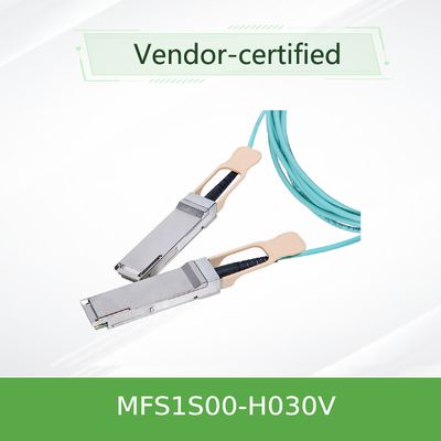 Cavo di interconnessione ad alta velocità del cavo di InfiniBand Mellanox AOC MFS1S00-H030V