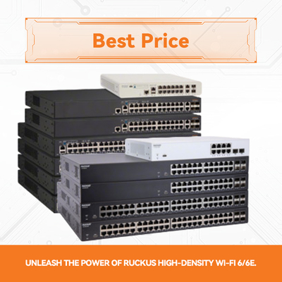 Interruttore di rete RUCKUS ICX 7550-24ZP Advanced Multigigabit Stackable Switch per reti di nuova generazione