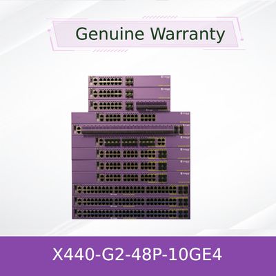 Sommità estrema X440 G2 48p 10GE4 di Ethernet di AVB con il sistema operativo 4 di ExtremeXOS via la licenza