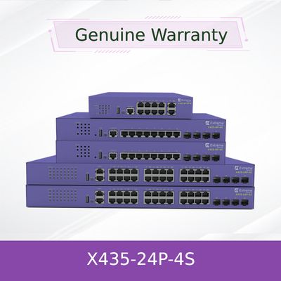 Switch AVB Extreme Networks X435 24P X435 4S 68Gbps 50.6Mpps nuovo e originale