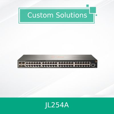 Switch Hpe Aruba 2930f 48g con 4 porte SFP+ JL254A Nuovo e Originale