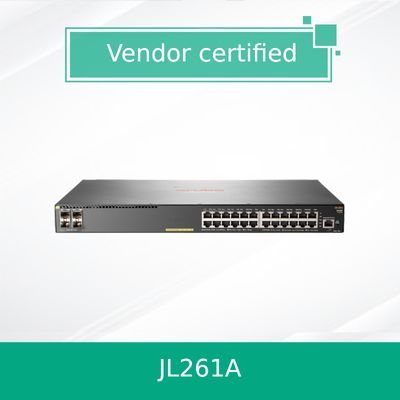 Hpe Aruba Networking 2930f 24G Poe+ 4SFP 370W Switch (JL261A) nuovo e originale