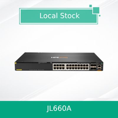 Switch Hpe Aruba Networking Cx 6300m 24 Hpe Smart Rate Poe e 4 SFP56 (JL660A)