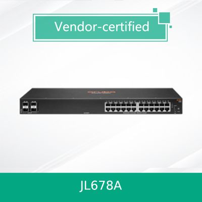 Hpe Aruba Networking Cx 6100 24G 4SFP+ Switch (JL678A) Nuovo e originale