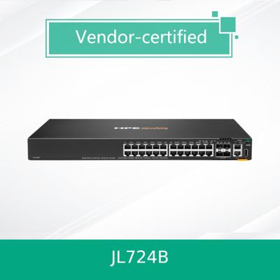 Switch a livello di accesso ad alte prestazioni Cx 6200f 24G 4SFP+ Switch (JL724B) Switch di rete Aruba user-friendly