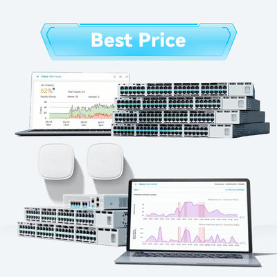 C9200-24t-a Nuovo Cisco Catalyst Access 24X 1g RJ45 porte Gigabit Ethernet Modular Enterprise Switch C9200-24t-a