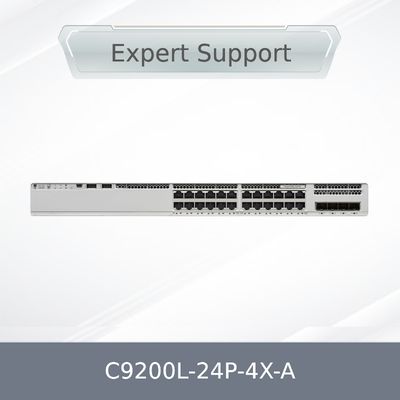 Nuova fabbrica originale sigillata C9200L-24p-4X-a 9200L 24-Port Poe+ 4 X 1g Network Advantage Ciscos Switch C9200L-24p-4X-a