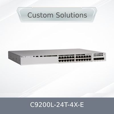 C9200L-24t-4X-E Originale Serie 9200L Switch 24 Porte Dati 4X10g Uplink Network Essentials Switch Ethernet