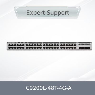 Marca originale Cisco C9200L-48t-4G-a C9200L Serie 48 Port Network Switch