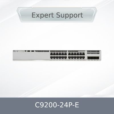 Original C9200-24p-E 9200 Layer 2 Ethernet 24 Port Poe Network Switch con funzione Qos