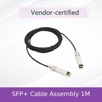 I punti di accesso wireless estremi l'inc 10304 SFP + assemblaggio cavi 1M 10 Giga hanno morso il passi di Ethernet SFP+