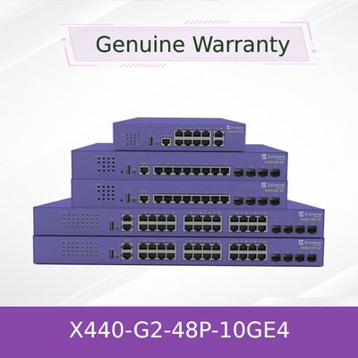 Sommità estrema X430 24T 24X 1GB 4X 1GB del commutatore di SFP RJ45 AVB
