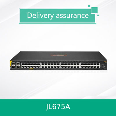 Switch HPE Aruba CX 6100 JL675A 48 porte Gigabit PoE+ | 370W Classe 4 | 4x SFP+ | Layer 2 gestito