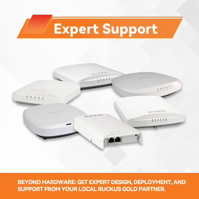 RUCKUS R550 Wi-Fi 6 Access Point High-Density Indoor Wireless AP 1.77Gbps 512+ Clients Tecnologia BeamFlex+
