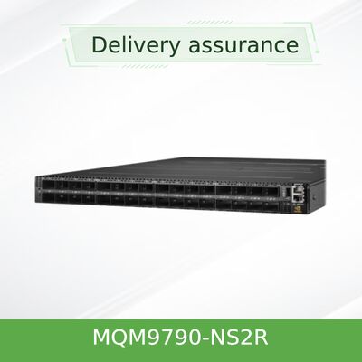 NVIDIA MQM9700-NS2R Quantum-2 Serie 400Gb/s InfiniBand Smart Switch 64 porte flusso d'aria inverso (C2P)