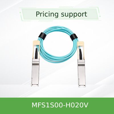 mellanox MFS1S00-H020V 20m 200Gb/s QSFP56 Cavo Ottico Attivo a Lungo Raggio per Interconnessione Data Center