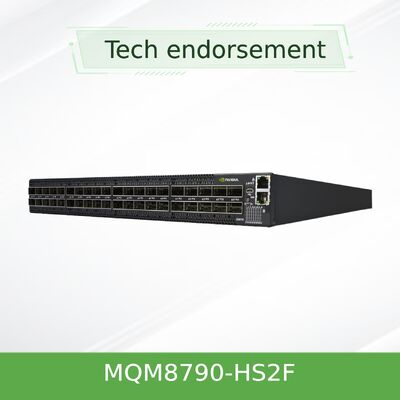 NVIDIA Quantum MQM8790-HS2F 200G InfiniBand Switch 40-Port Unmanaged 200Gb/s Mellanox Alternative