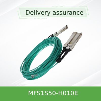 Cavo splitter ottico attivo NVIDIA Mellanox MFS1S50-H010E da 200 Gb/s a 2x100 Gb/s QSFP56 AOC 10m