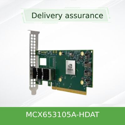 NVIDIA ConnectX-6 InfiniBand Adapter MCX653105A-HDAT ¢ 200Gb/s Crittografia hardware RDMA