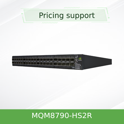 Smart Switch InfiniBand MQM8790-HS2R 200G – Non gestito, flusso d'aria C2P, 40x QSFP56