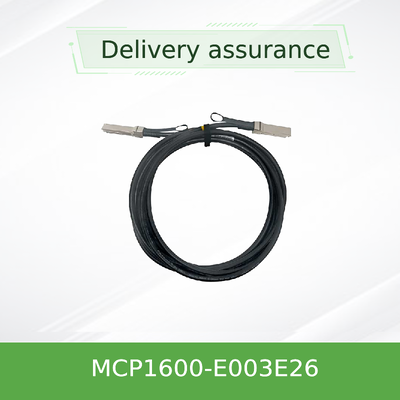 100 Gb/s InfiniBand EDR Cable MCP1600-E003E26 QSFP28 DAC in rame per top-of-rack