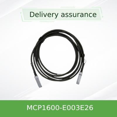 Mellanox MCP1600-E003E26 100Gb/s QSFP28 Cable DAC passivo ¢ 3m, 26 AWG, InfiniBand EDR & 100GbE Compatibile