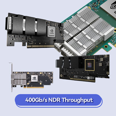 Adattatore InfiniBand NVIDIA MCX75310AAS-HEAT ConnectX-7 200Gb/s PCIe 5.0 x16 OSFP