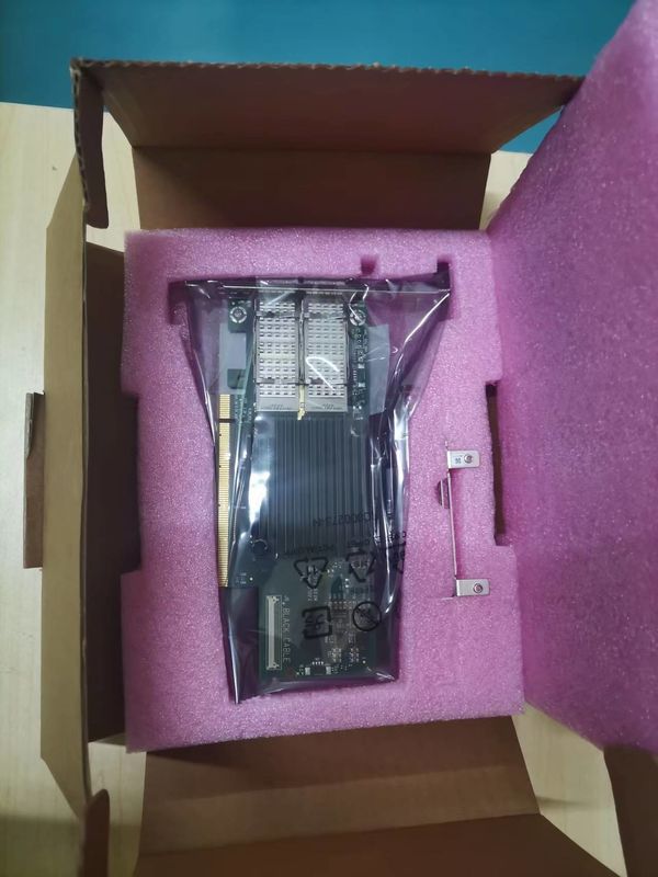 100g HDR Infiniband Mellanox 100gb Nic Interfaccia di rete QSFP56 MCX653106A-ECAT MCX653106A-ECAT