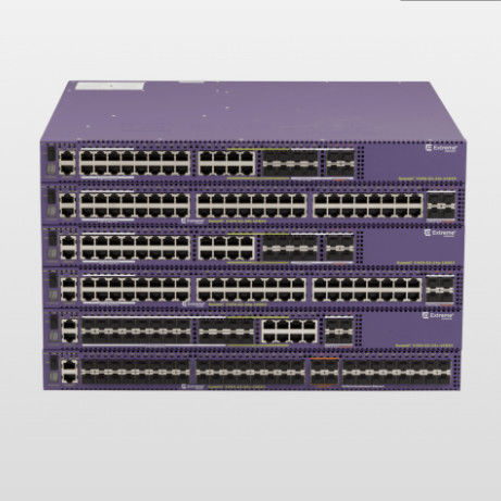 24ports commutatore estremo accatastabile X460-G2-24t-GE4-Base 216Gbps della rete AVB
